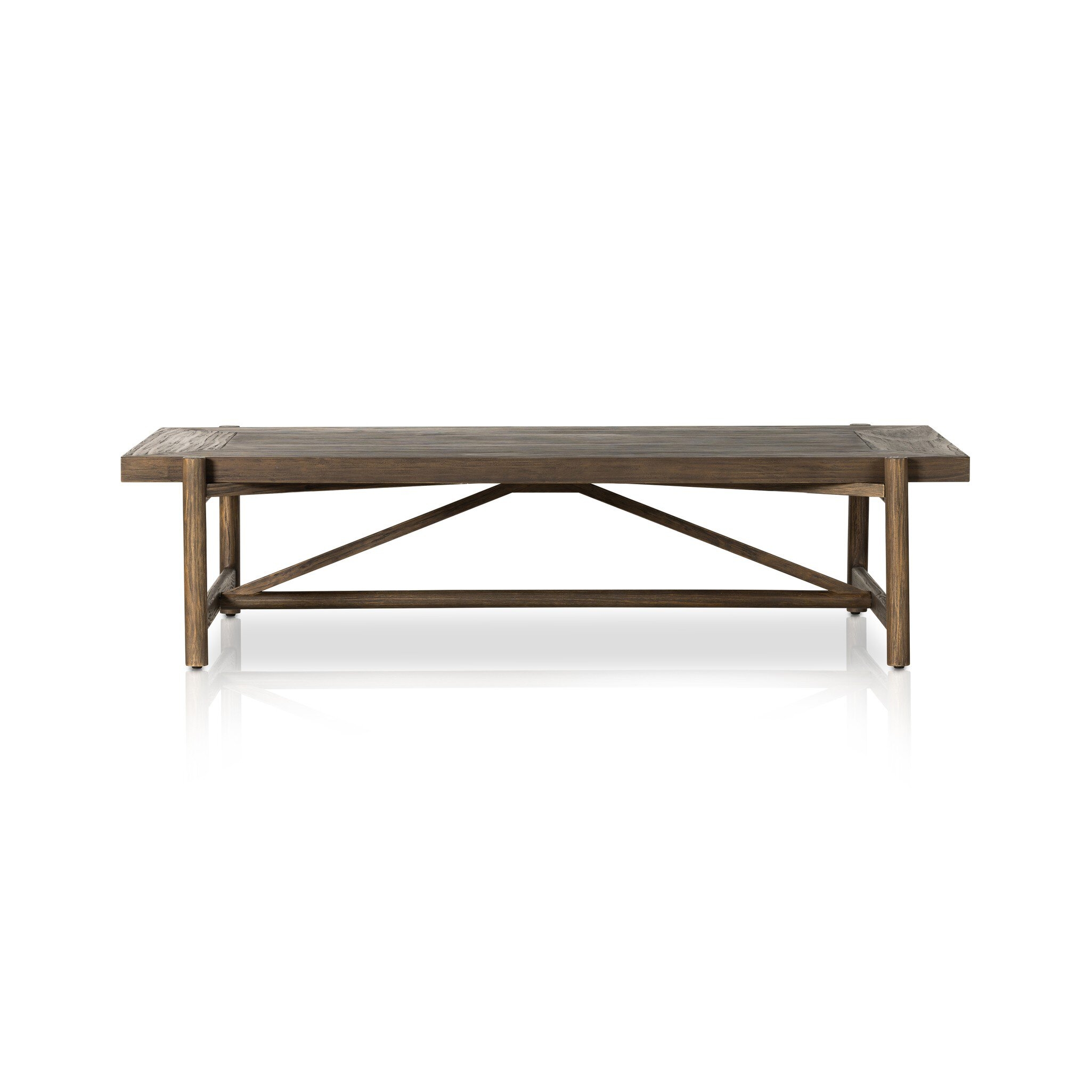 Goldthwaite Coffee Table - Sienna Brown Pine - Image 3