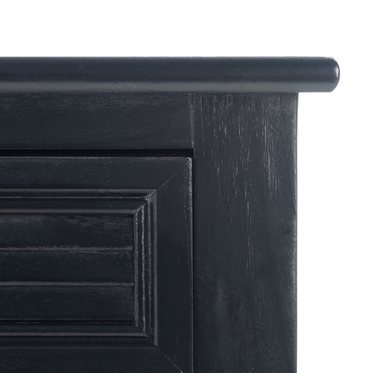 Tate 1 Drawer Accent Table - Black - Safavieh - Image 2