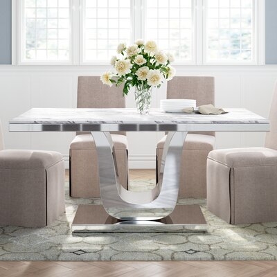 Busby Marble Dining Table - Image 0