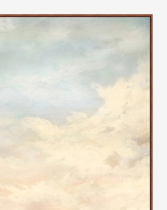 Cotton Candy Clouds, Framed Wall Art - Image 1