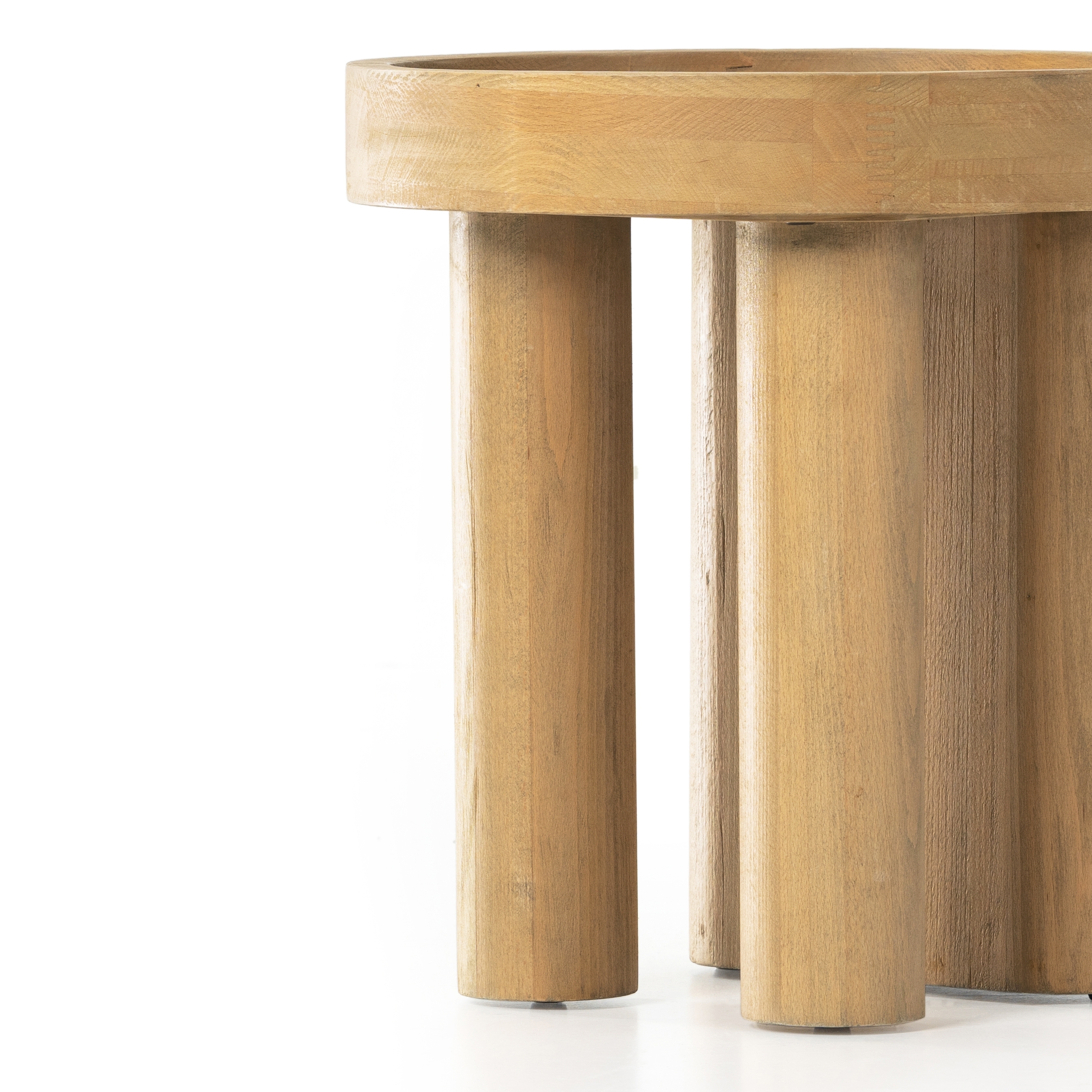 Schwell End Table-Natural Beech - Image 9