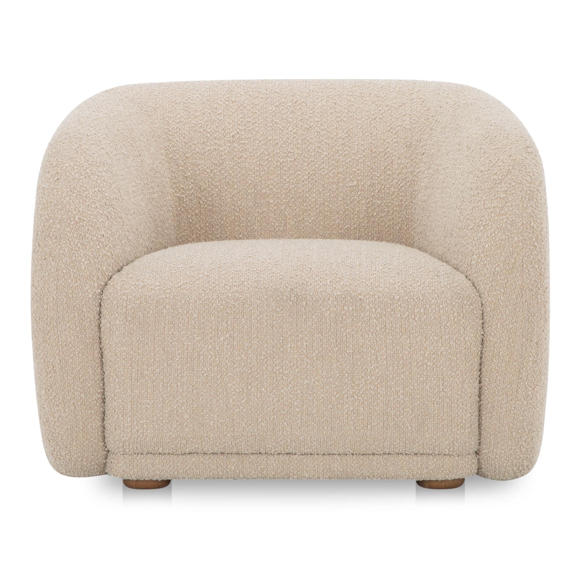 Faye Accent Chair Beige Boucle - Image 0