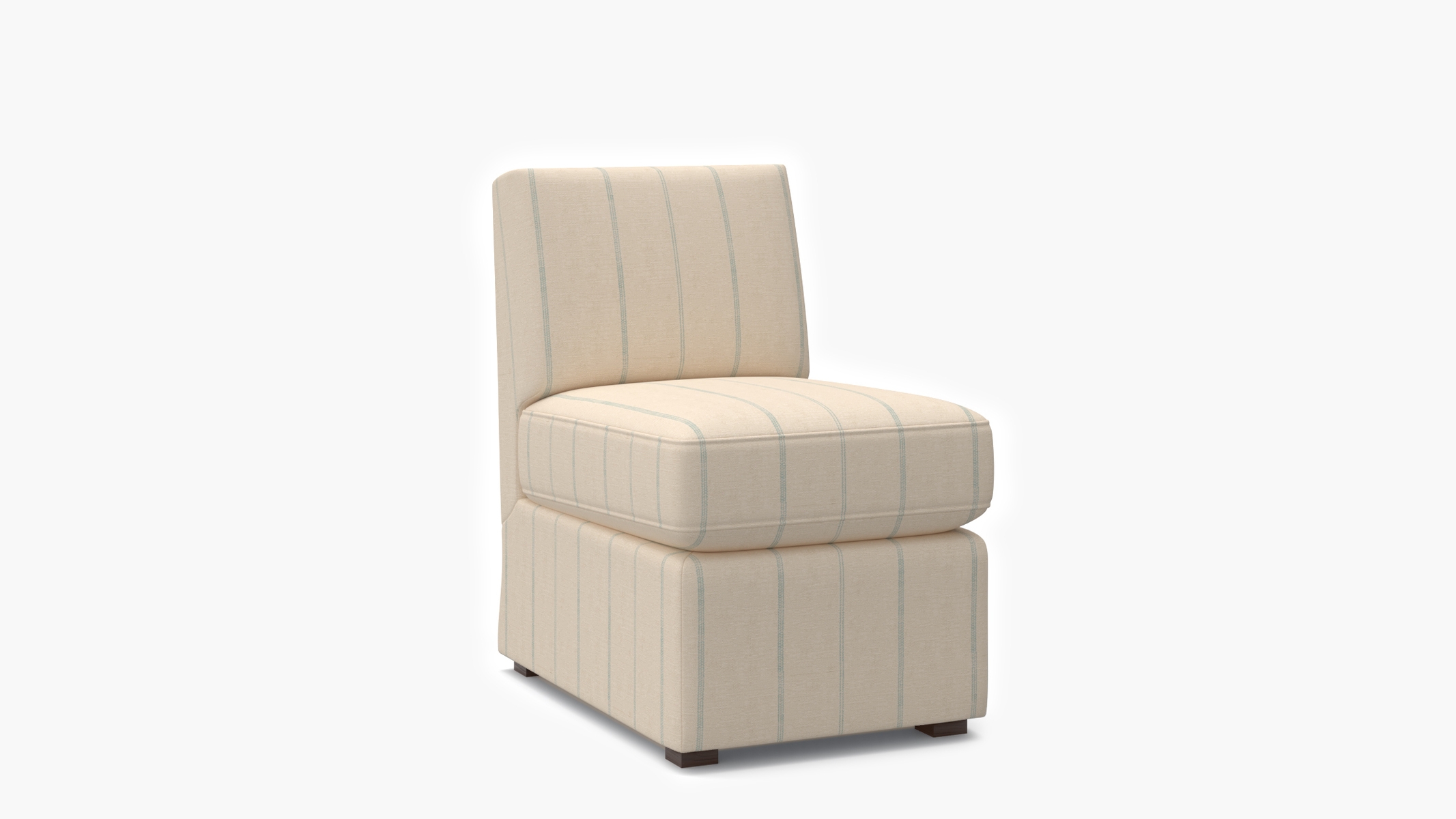 Petite Slipper Chair, Sky Felix - Image 1