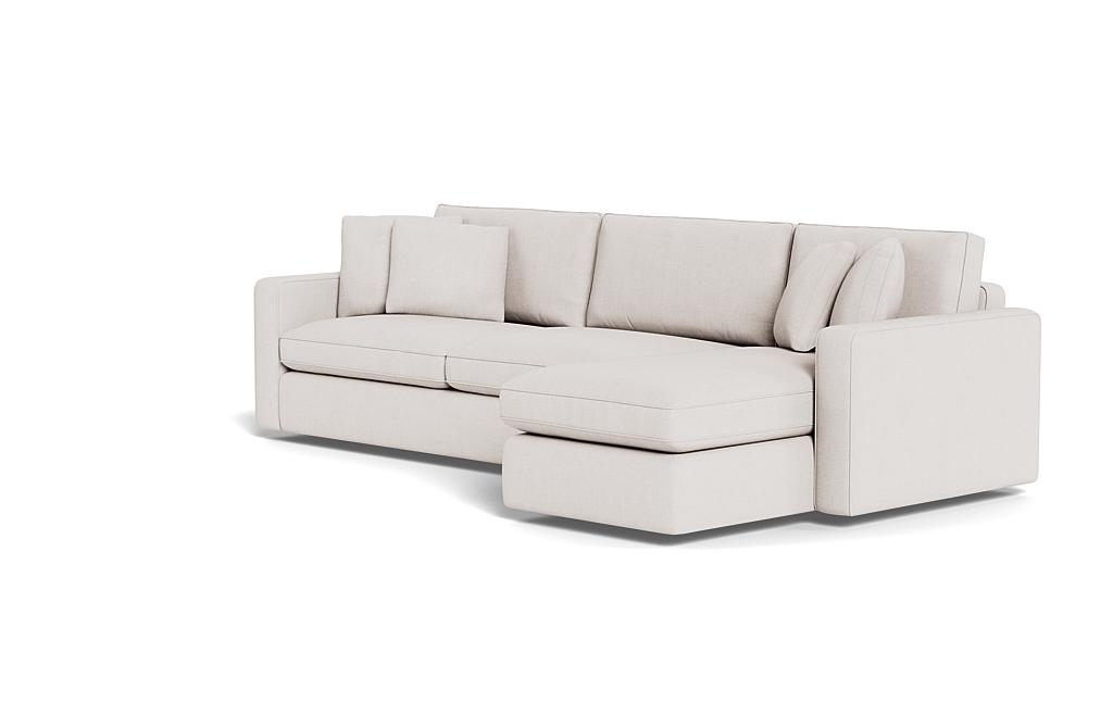 James 3-Seat Right Chaise Sectional with Storage - Image 2