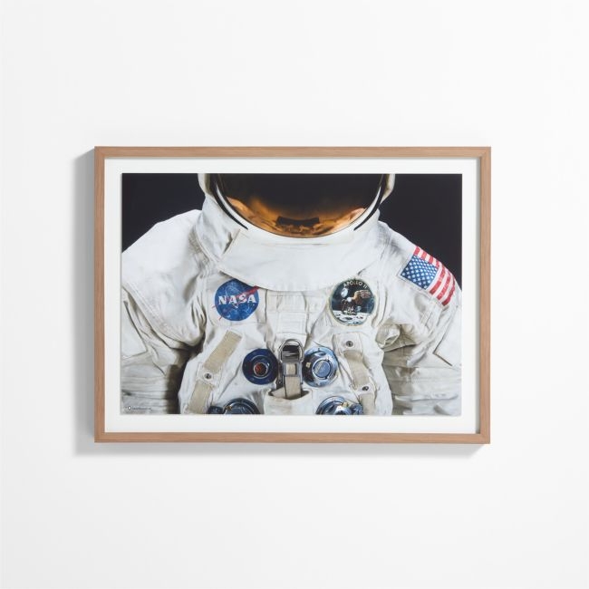 Smithsonian Apollo 11 Spacesuit Framed Wall Art Print - Image 0