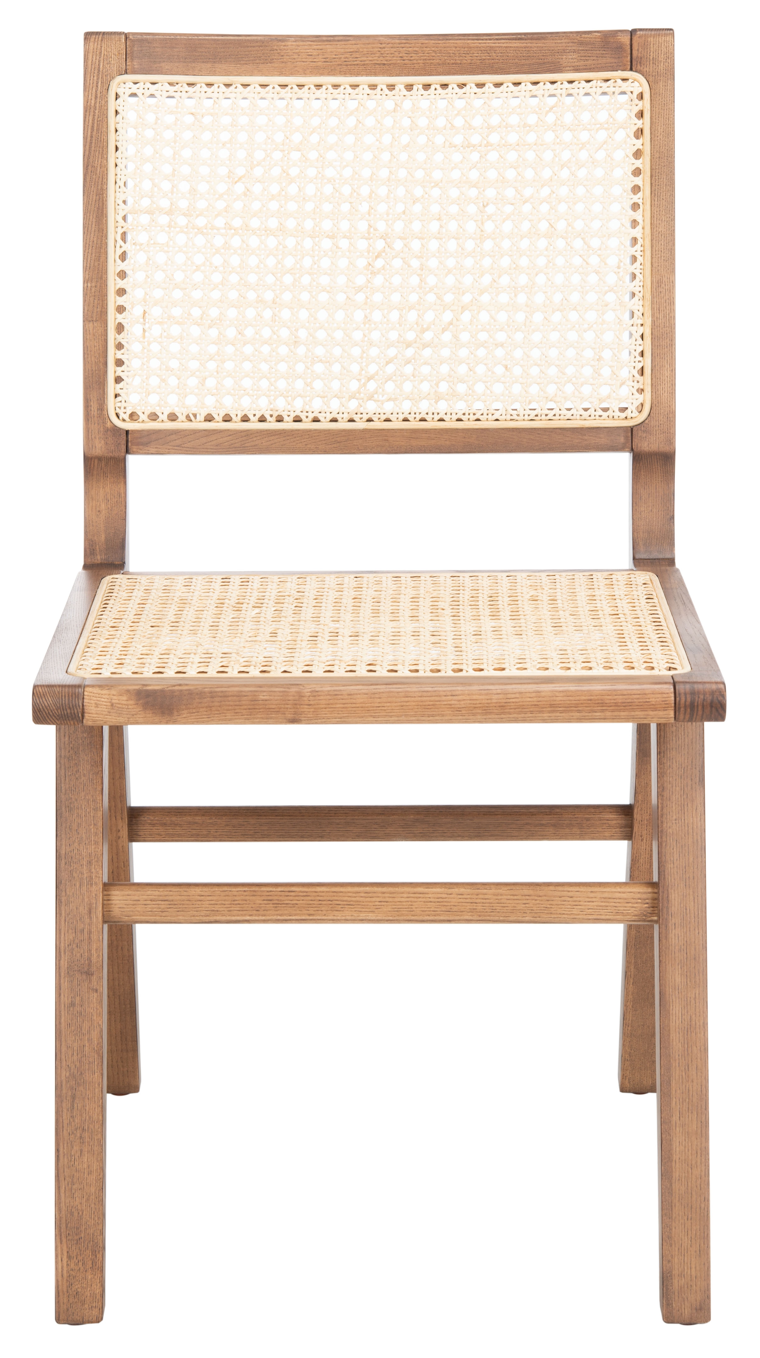 Hattie French Cane Dining Chair - Walnut/Natural - Image 2