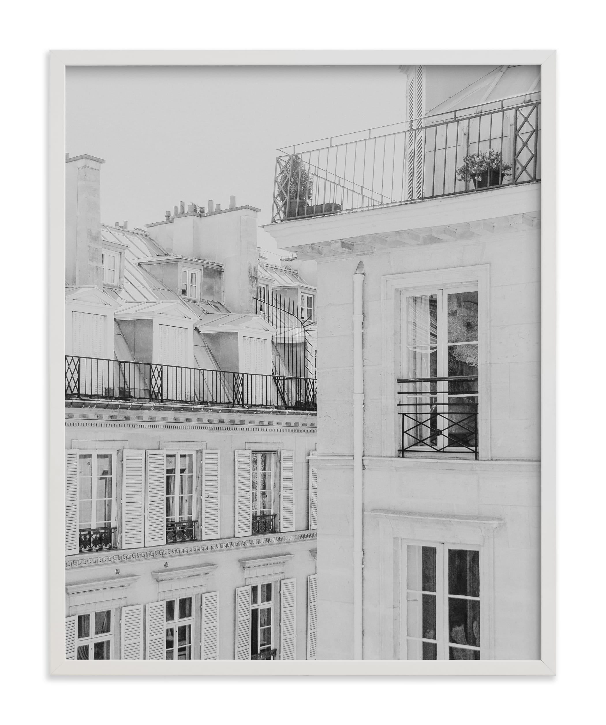 Parisian Rooftops Limited Edition Fine Art Print 2 - Image 0
