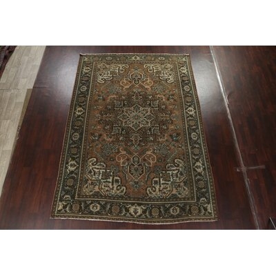 Heriz Persian Design Area Rug Hand-Knotted 8X11 - Image 0