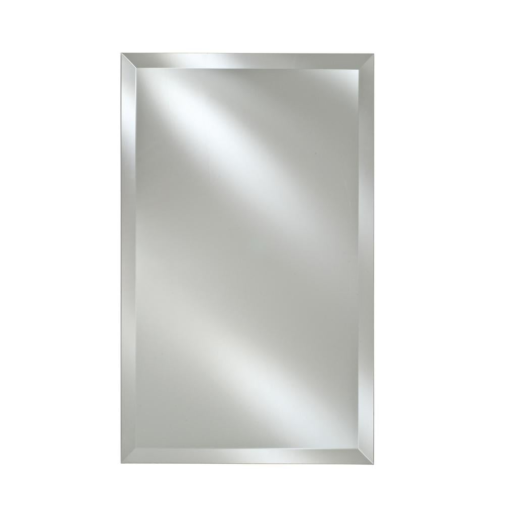 Afina Single Door 20 in. x 26 in. Recessed Basix Frameless Beveled - Image 0