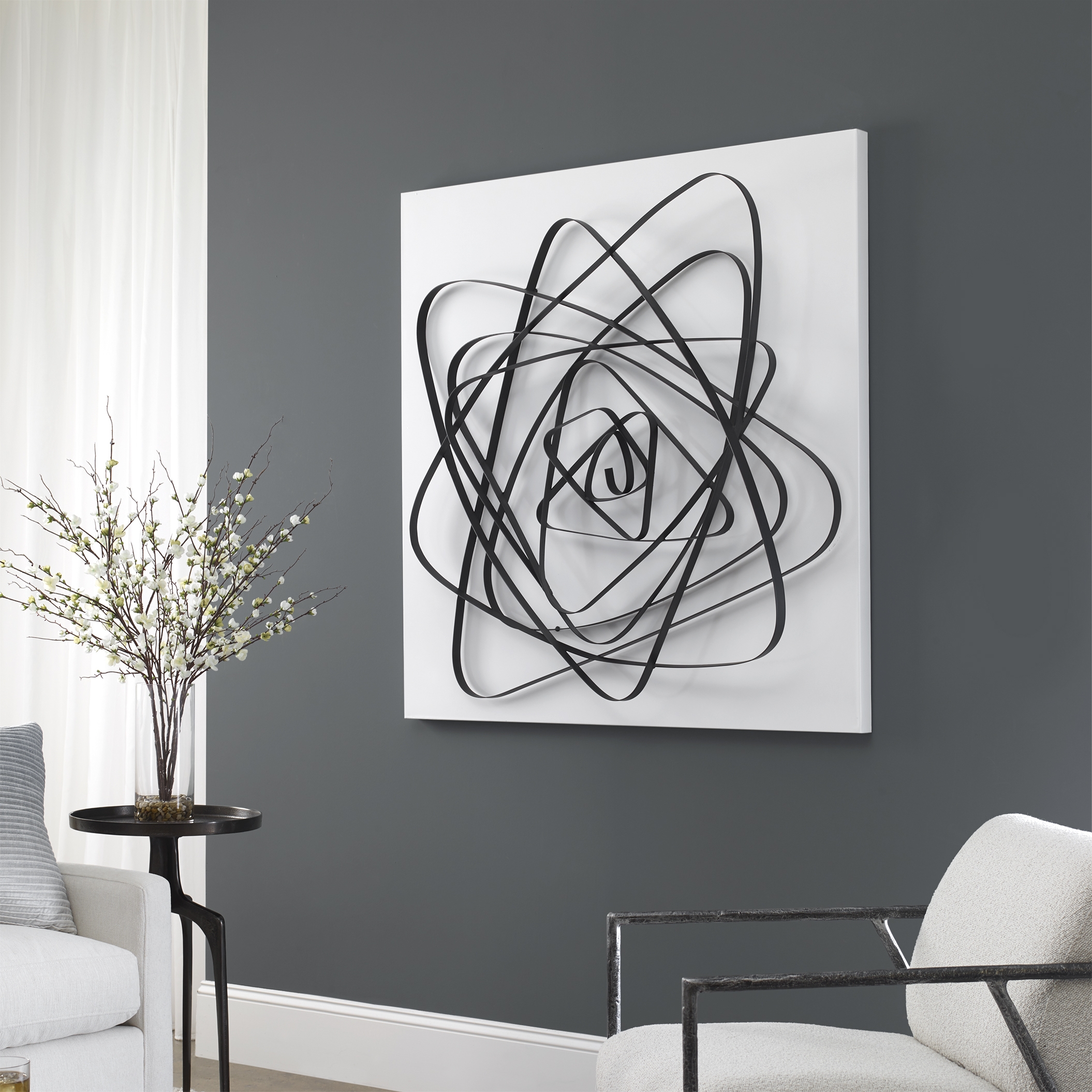 Nucleus Metal Modern Wall Decor - Image 2