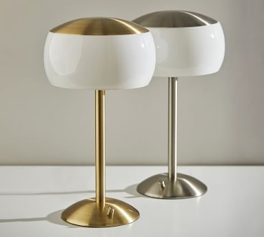 Rosella Metal Table Lamp, Antique Brass - Image 5