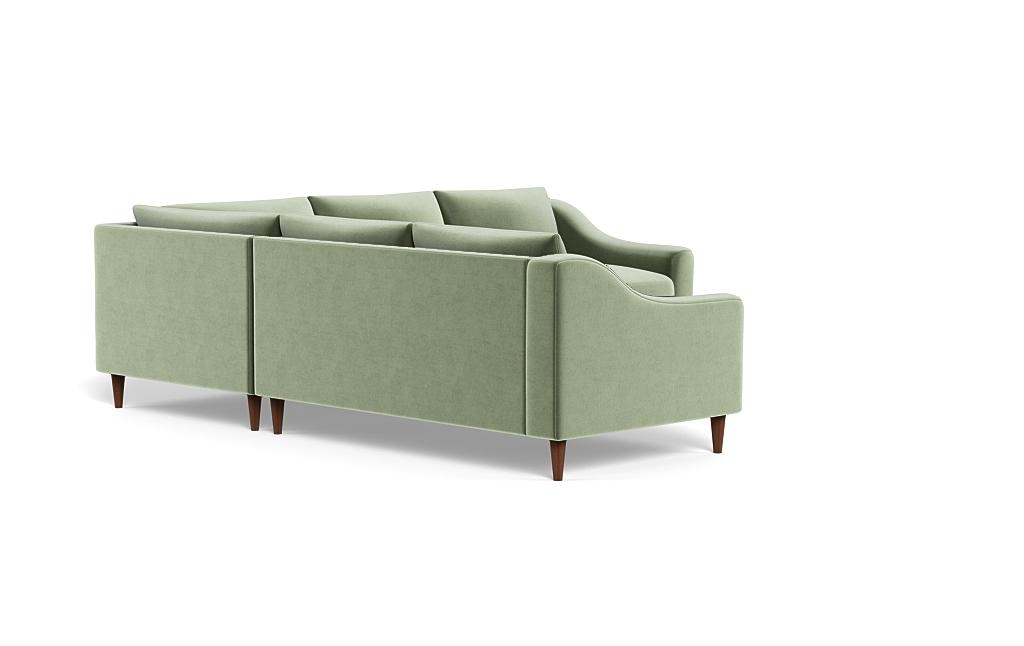Saylor Slope Arm Corner 4-Seat Sectional Sofa - Image 1