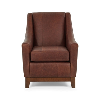 Leather Club Chair - Image 0