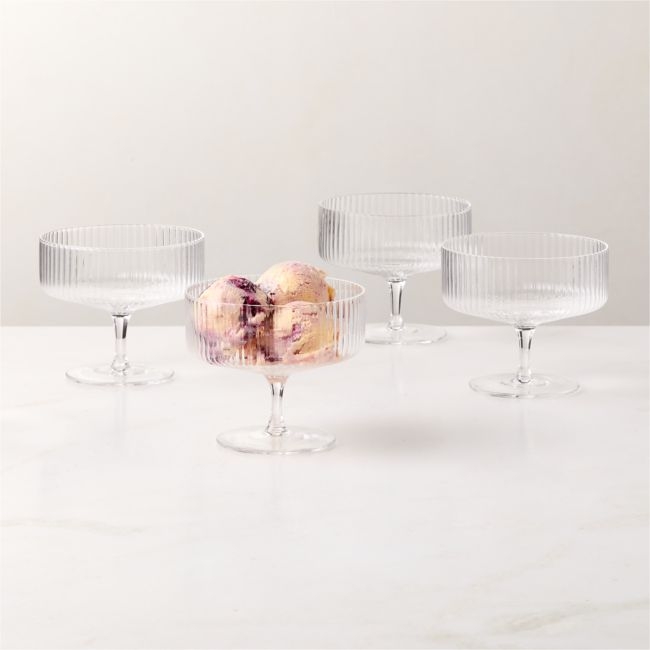 Eve Coupe Dessert Glass Set of 4 - Image 0