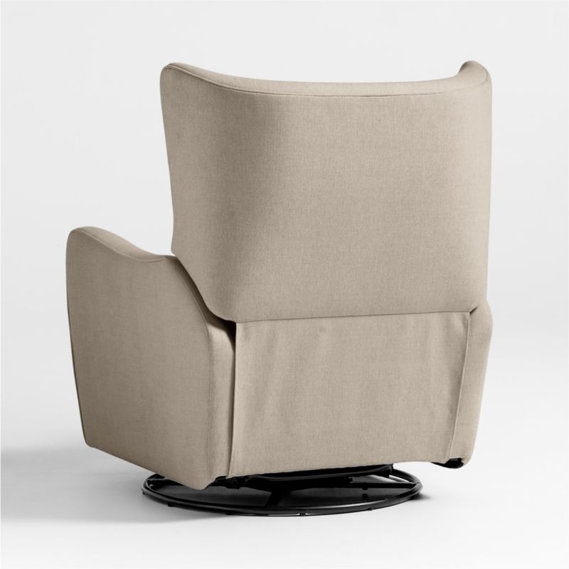 Aurora Sand Castle Nursery Electronic Power Recliner with Night Light - Image 4