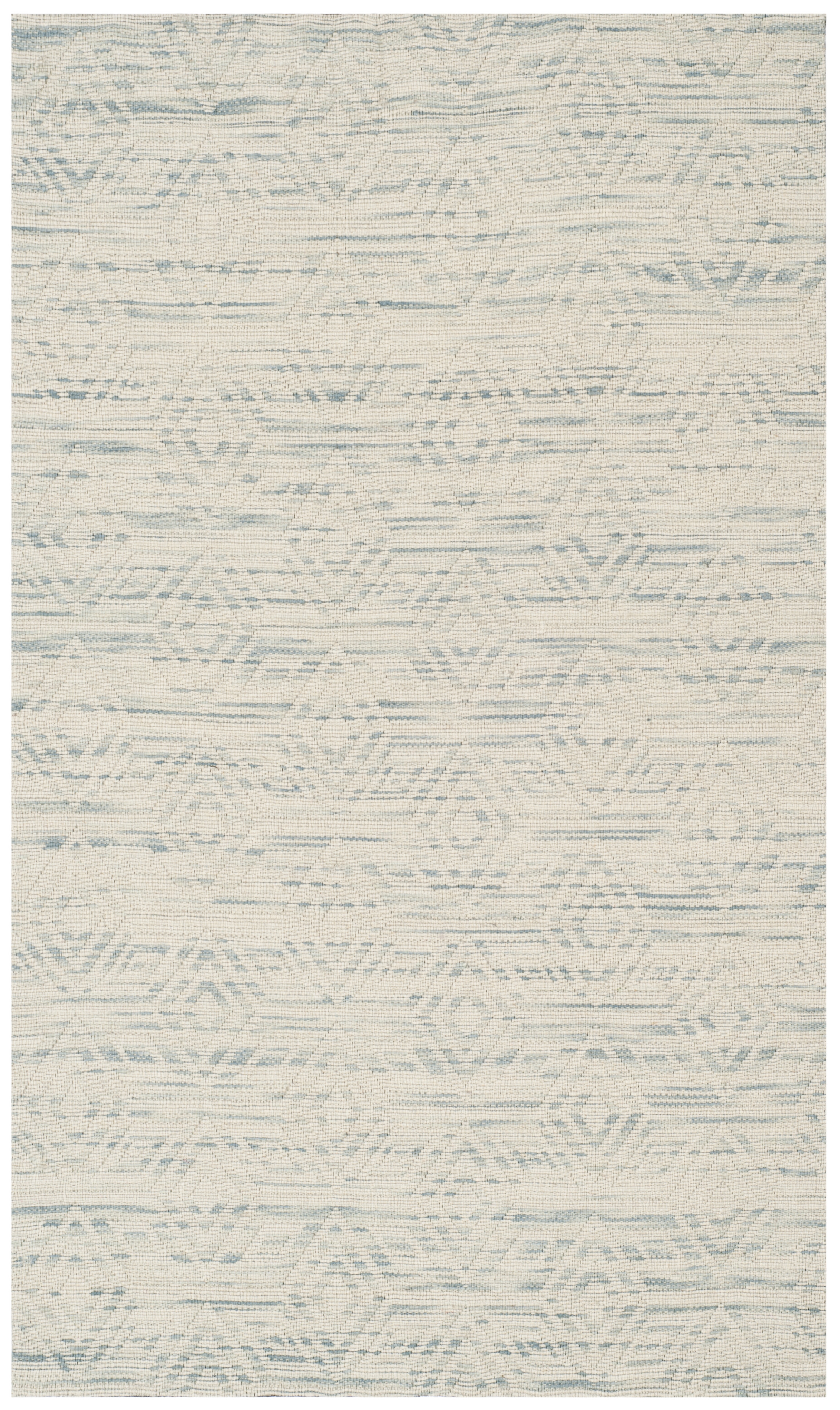 Arlo Home Hand Loomed Area Rug, MRB353B, Light Blue/Ivory,  3' X 5' - Image 0