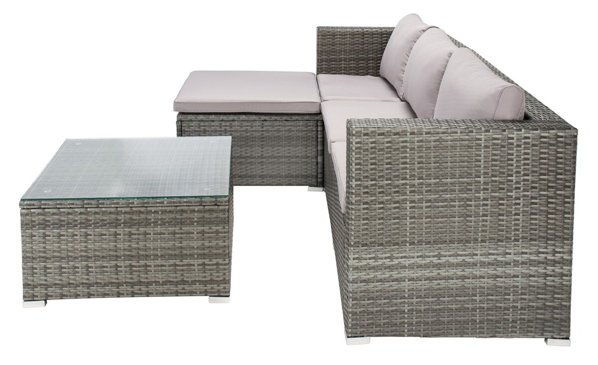 Madalina Living Set - Grey/Grey - Safavieh - Image 5