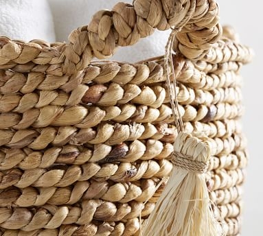 Palma Round Handled Seagrass Basket, Large - Image 4