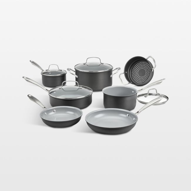 Cuisinart ® GreenGourmet ® Complete™ Recycled 11-Piece Cookware Set - Image 0