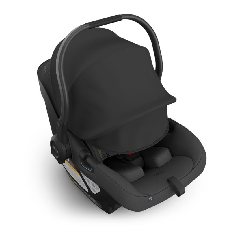 UPPAbaby Aria V2 Jake Black Charcoal Infant Car Seat and Base - Image 8
