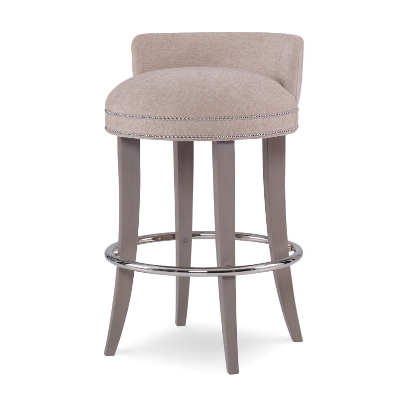 Ambella Home Collection Bistro 31"" Swivel Bar Stool - Image 0