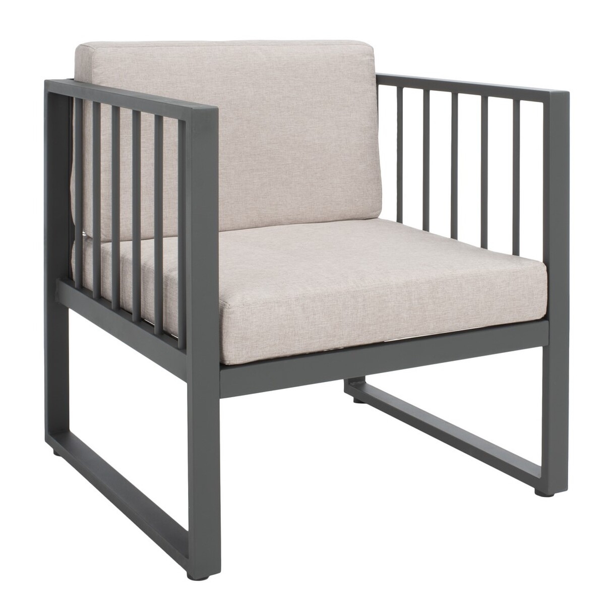 Holyoke 4 Pc Living Set - Grey/Light Grey - Safavieh - Image 5