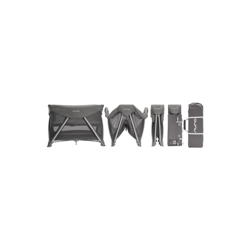 Nuna ® SENA aire ® Granite Grey Playard, Travel Crib and Changing Table - Image 10