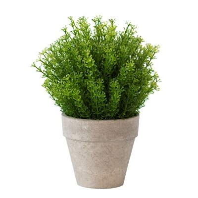 8.5" Artificial Herbs Plant in Pot - Image 0