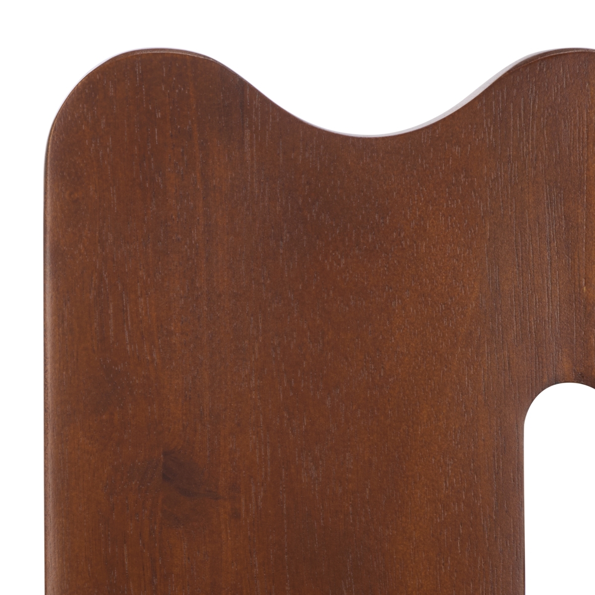 Kieran Dining Chair - Grey / Walnut - Safavieh - Image 2