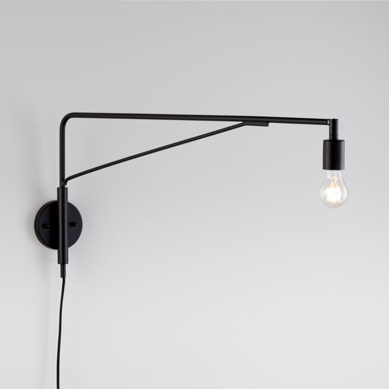 Nors Wall Sconce Matte Black - Image 1