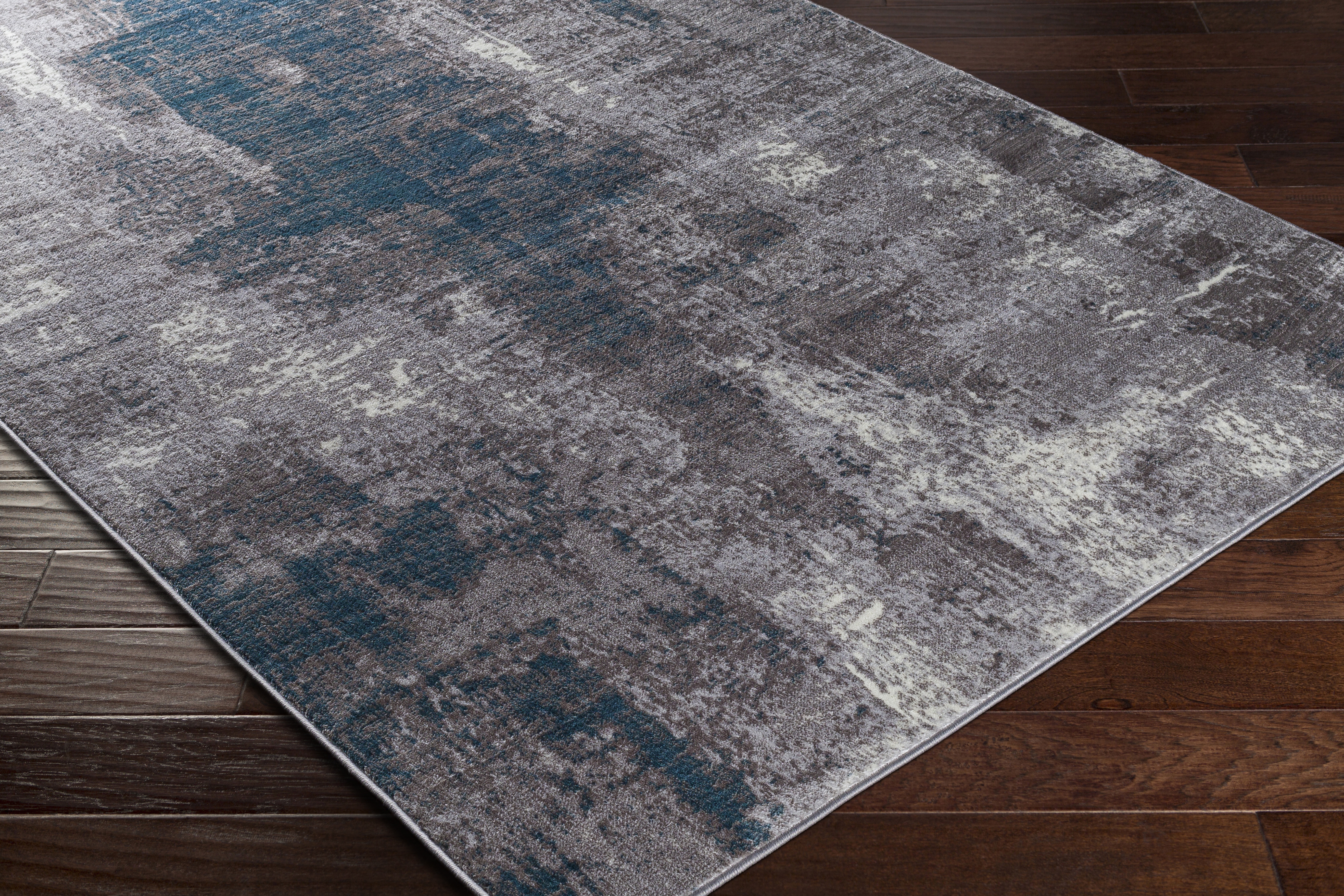 Wanderlust Gray Indoor 8'10" x 12'4" Machine Woven Rug - Image 5