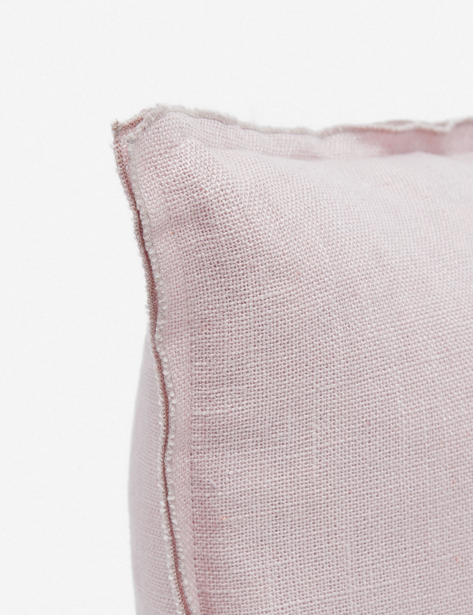 Arlo Linen Pillow - Aubergine / 13" x 20" - Image 42