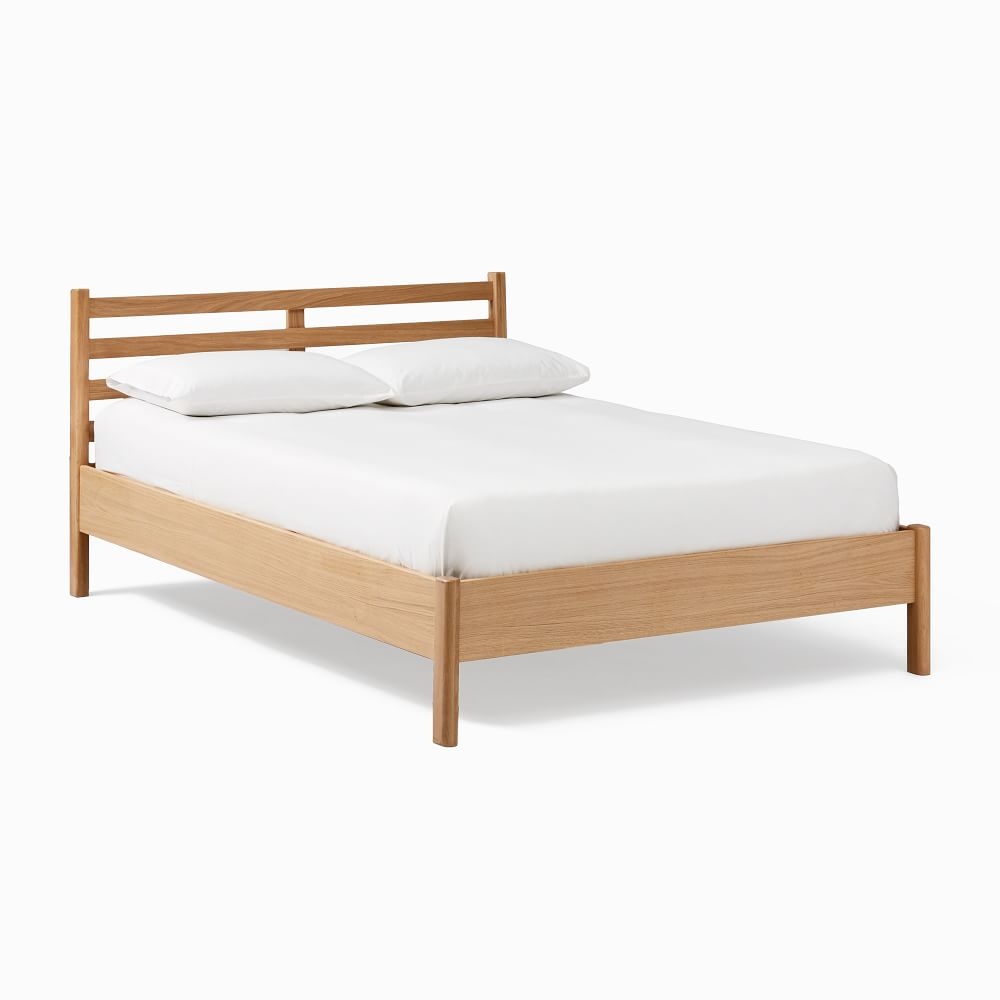 Norre Bed, Full, Oak - Image 0