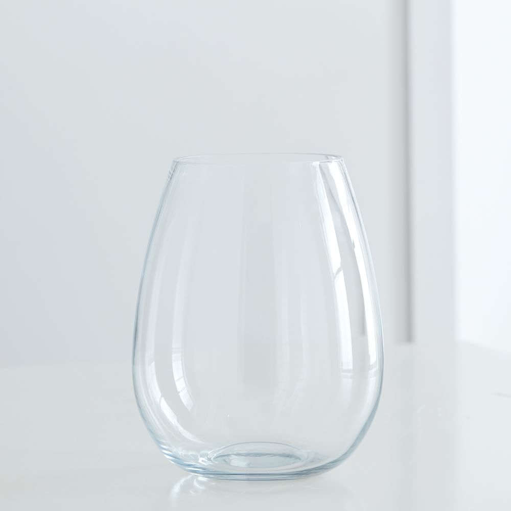 Pure Foundations Glass Vases, Clear, Set of 2 - Image 0