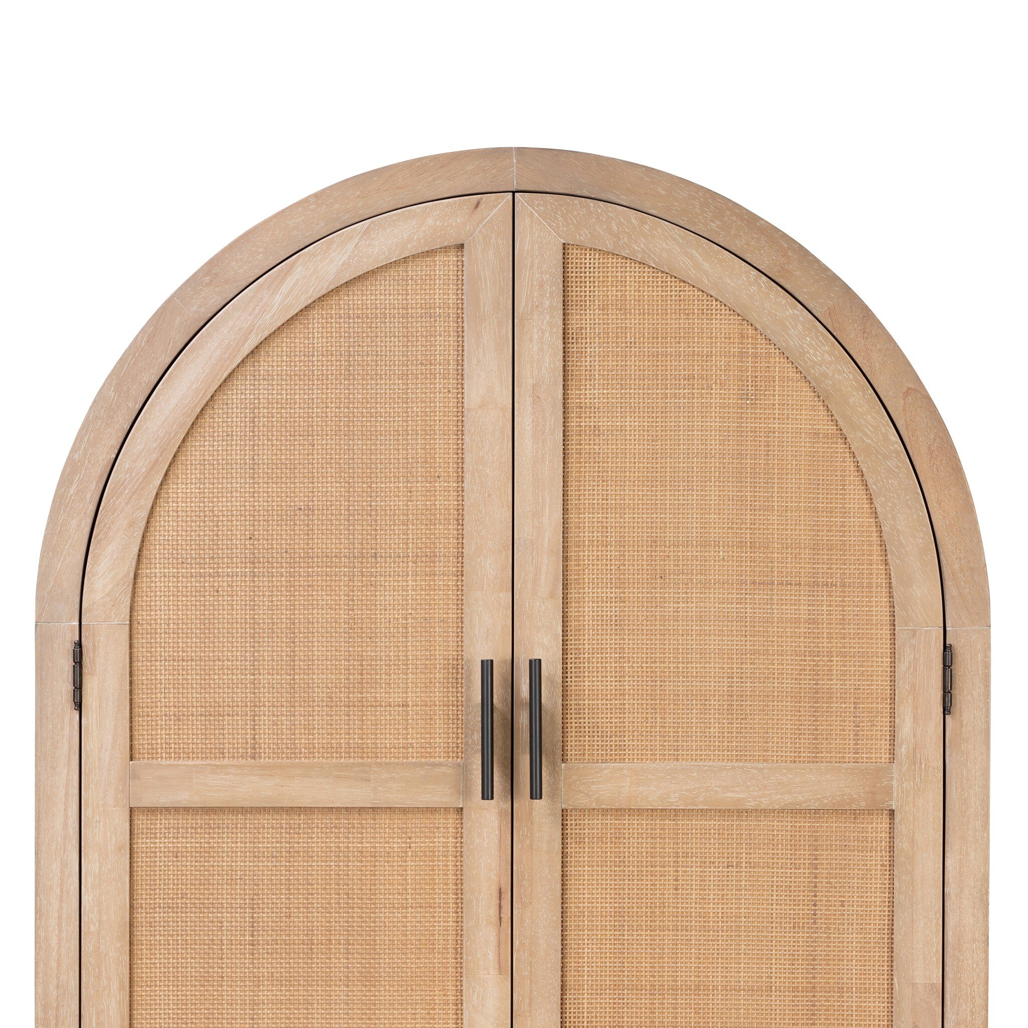 Dulane Bar Cabinet - Natural Woven Cane - Image 5