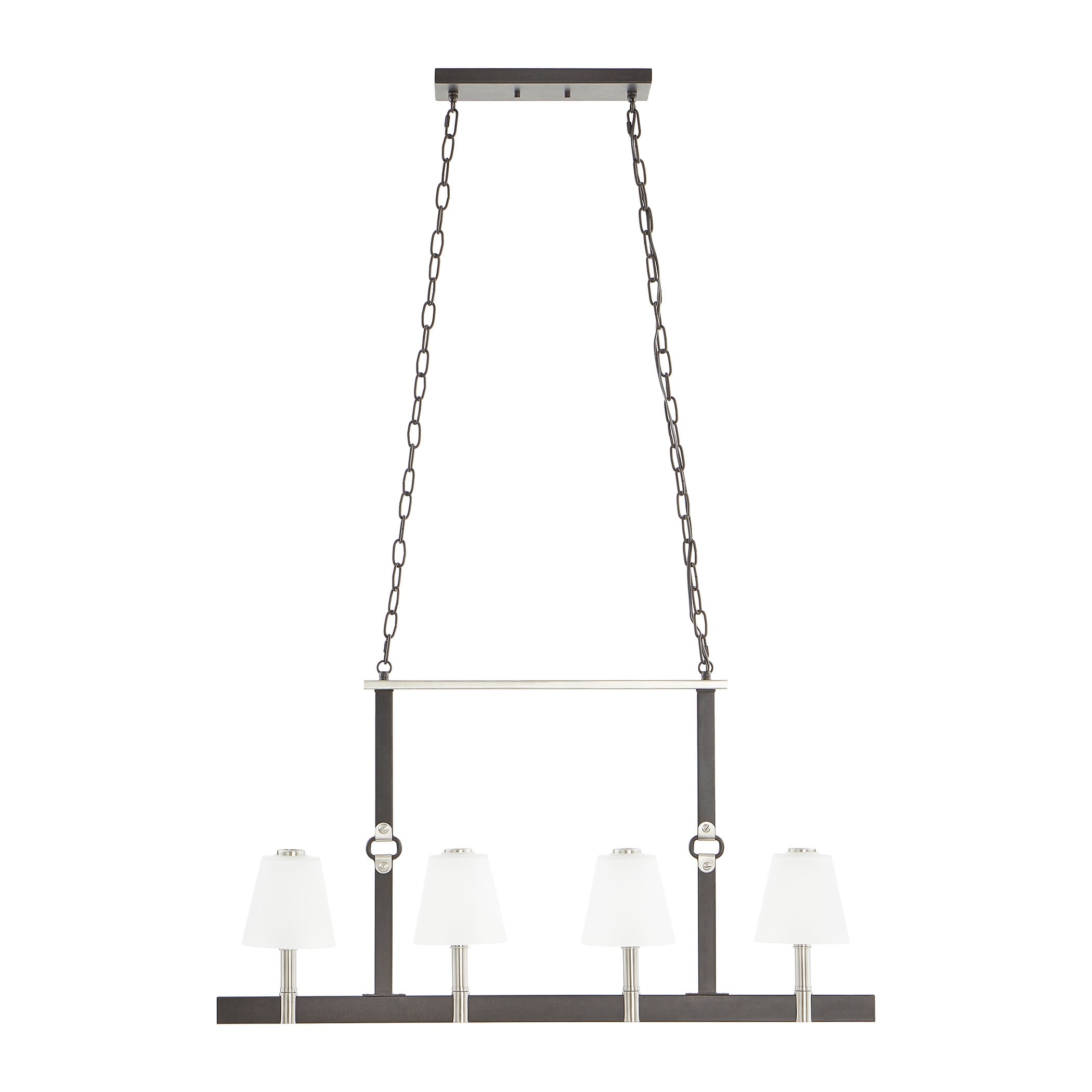 Armstrong Grove 36'' Wide 4-Light Linear Chandelier - Espresso - Image 1