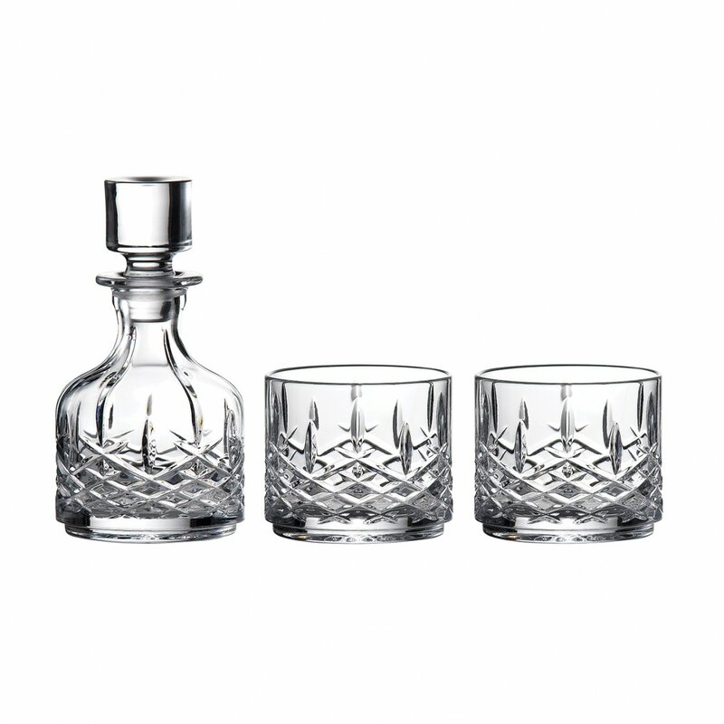 Marquis by Waterford Markham Stacking 3 Piece Whiskey Decanter Set - Image 0