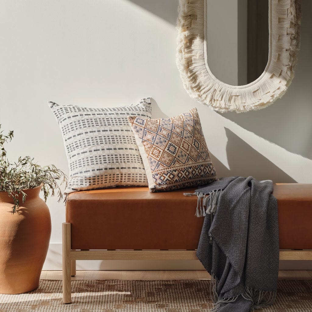 The Citizenry Verbena Pillow | Blue - Image 10