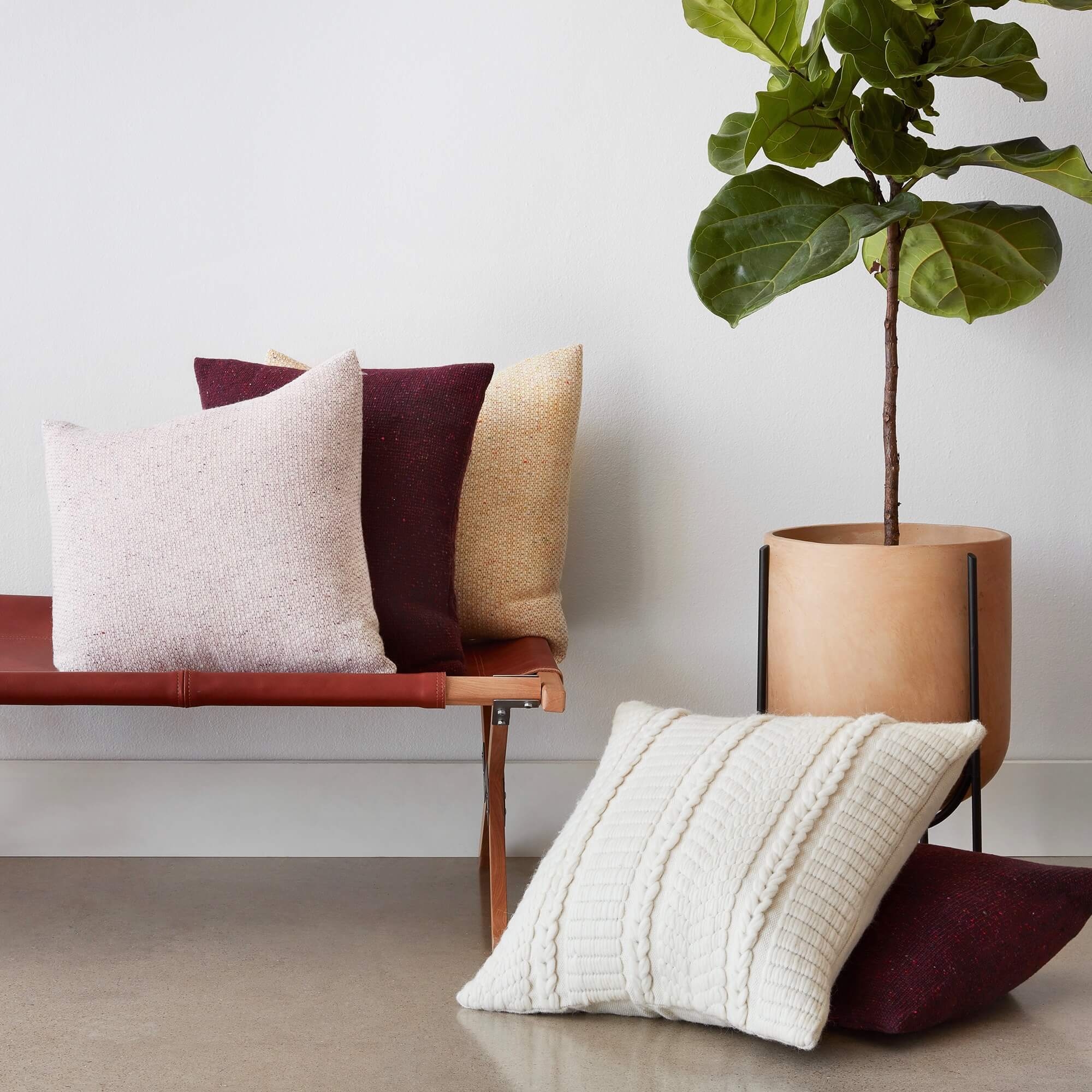 The Citizenry La Nieve Pillow | Ivory - Image 3