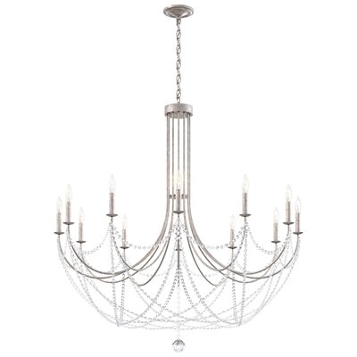 Verdana 12 - Light Candle Style Tiered Chandelier - Image 0