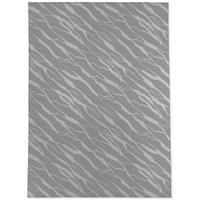 BRANCHES GREY Outdoor Rug By Ebern Designs - Image 0