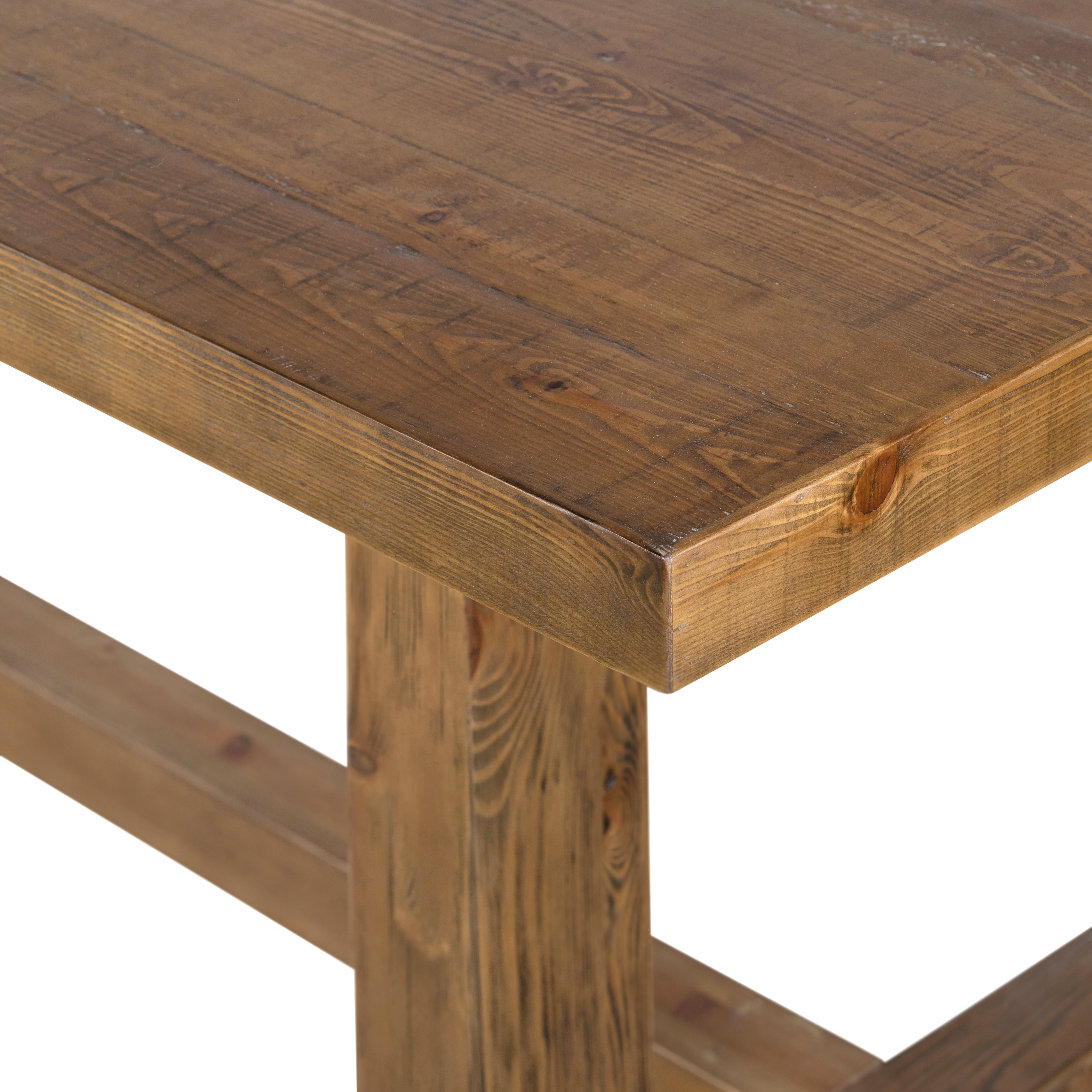Otto Dining Table-110"-Honey Pine - Image 5