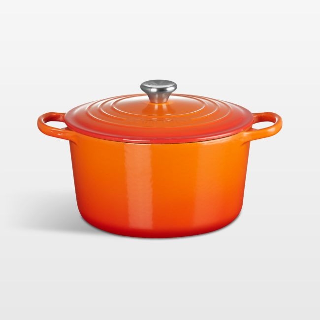 Le Creuset ® Signature 6.5-Qt. Flame Enameled Cast Iron Deep Round Oven - Image 0