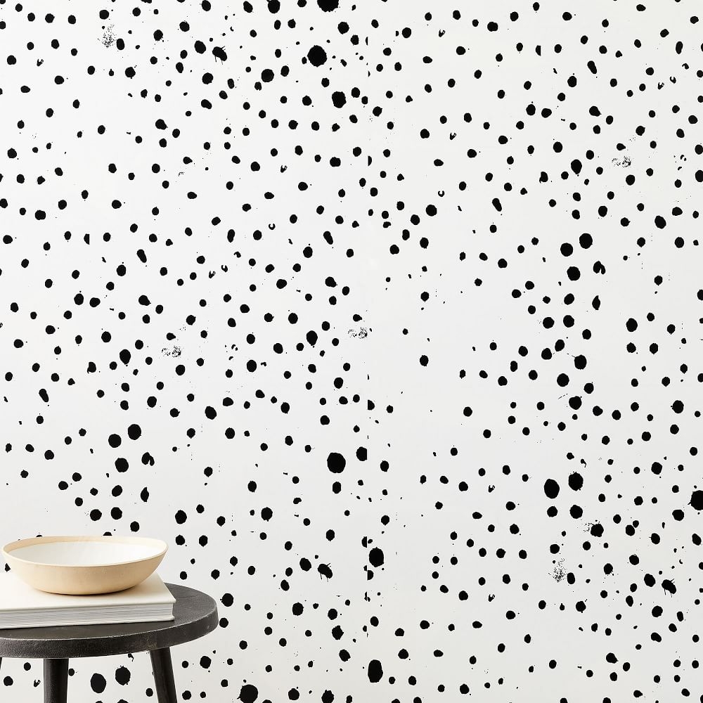 Loose Dot Wallpaper, Iron - Image 0