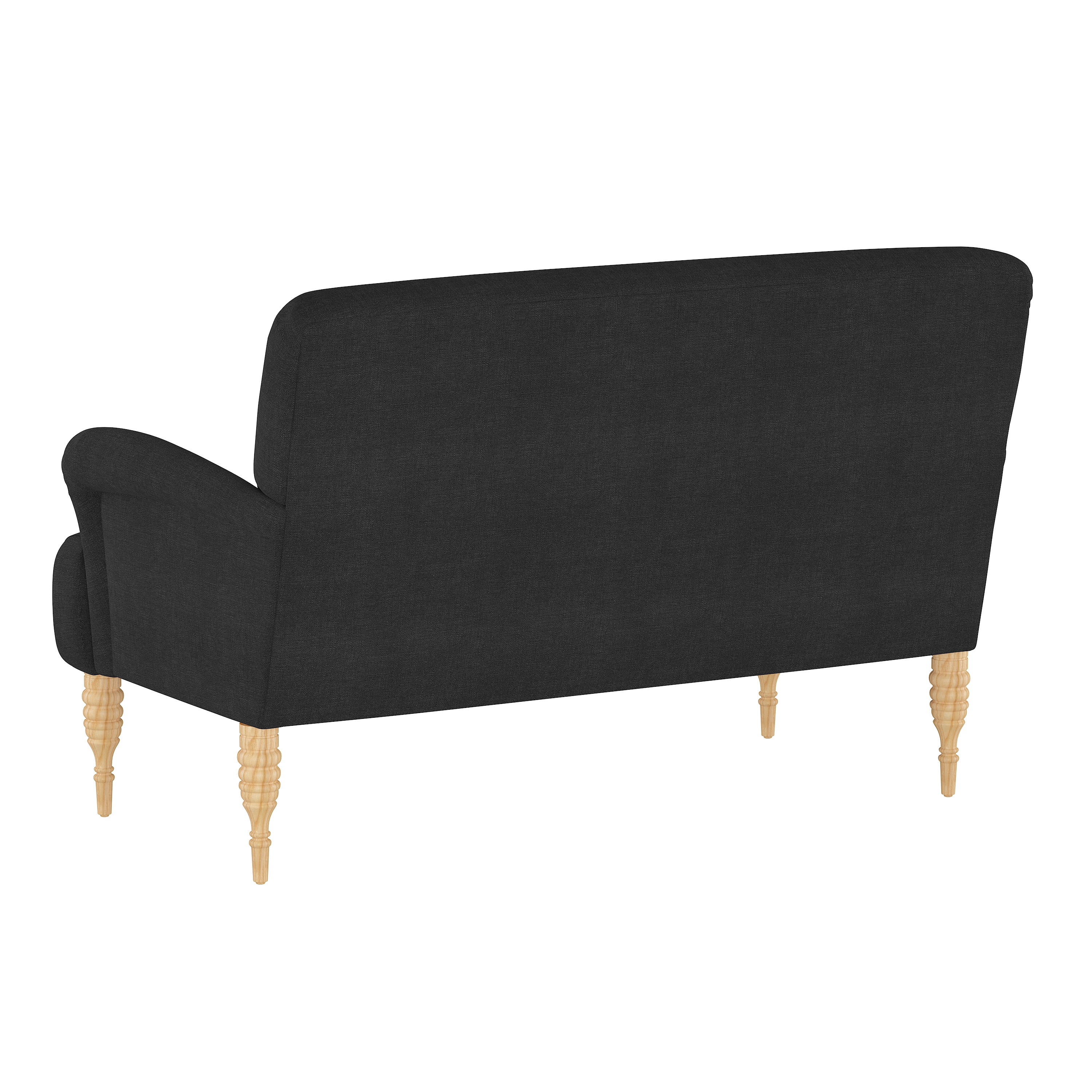 Clermont Settee, Caviar - Image 3