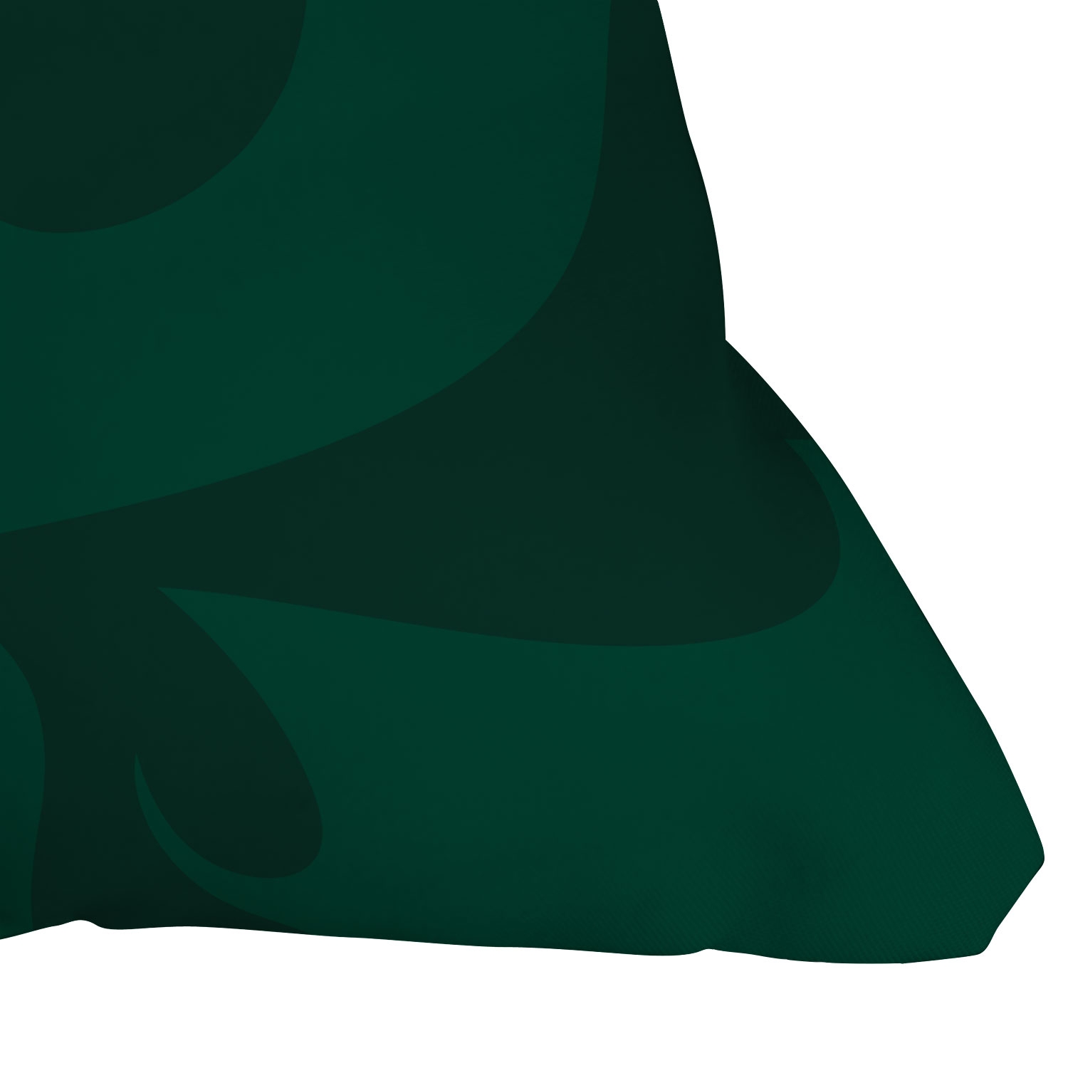 Playful Green by Camilla Foss - Indoor Throw Pillow 20" x 20" - Image 2