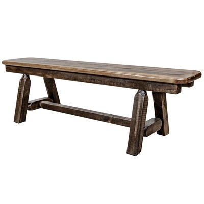 Beckles Solid Wood Bench - Image 0