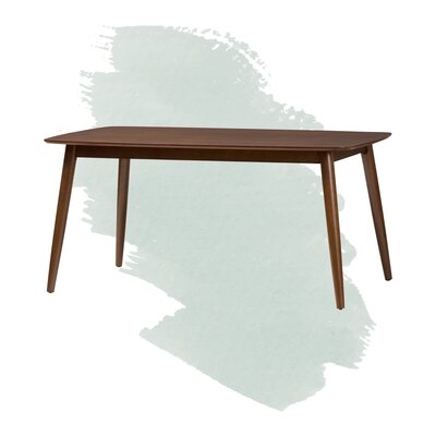 Aiden Rubber Solid Wood Dining Table - Image 0