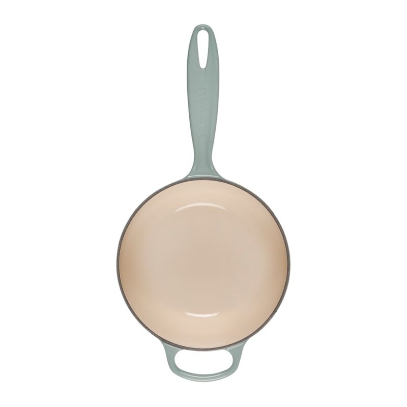Le Creuset ® Signature 2.25-Qt. Sea Salt Blue Enameled Cast Iron Saucepan - Image 1