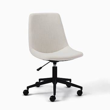 We Maine Collection Ydlw Stone White Office Chair - Image 1